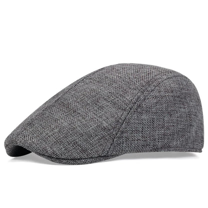 Children Solid Color Newsboy Caps British Painters Hats
