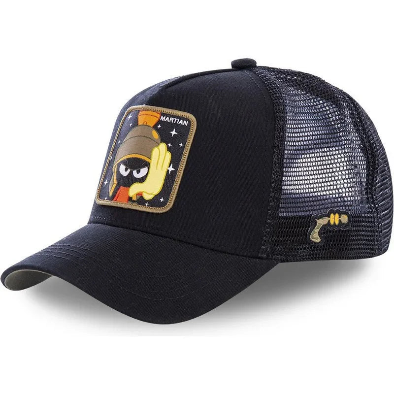 Cute Anime Pattern Baseball Cap Embroidered Baseball Hat Adjustable Hip Hop Outdoor Sun Protection Hat Gifts