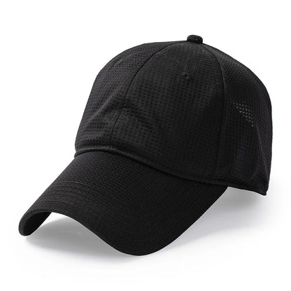 Breathable Quick-Dry Athletic Mesh Long Peak Baseball Cap Summer for Men And Women