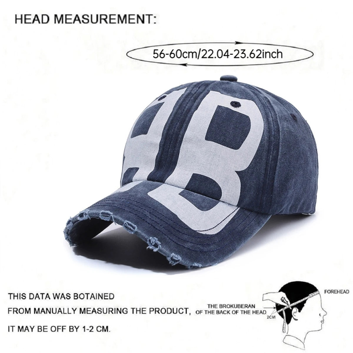 Trendy BB Daily Life Skateboarding Hat Fashion Street Hip Hop Hat Baseball Hat