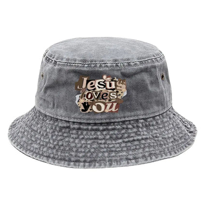 Vintage-Washed Bucket Hat