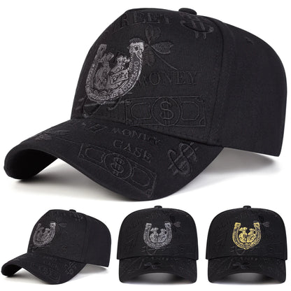 Unisex Personality Embroidery Baseball Caps Spring and Autumn