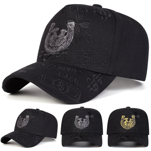 Unisex Personality Embroidery Baseball Caps Spring and Autumn