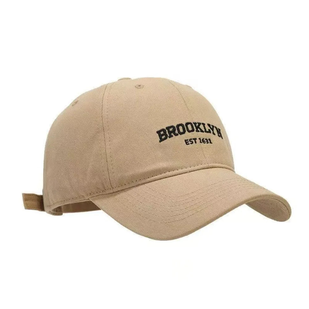 Breathable Men Baseball Hat Anti-UV Lightweight Embroidered Letter
