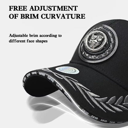 2025 Style Men's Big Head Circumference Baseball Cap Outdoor Fishing Cap