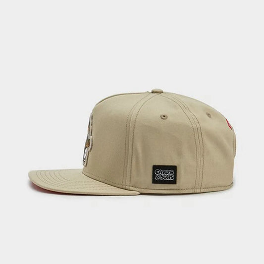 Unisex Flat Brim Baseball Cap Street Dance Hip-Hop Cartoon Hat