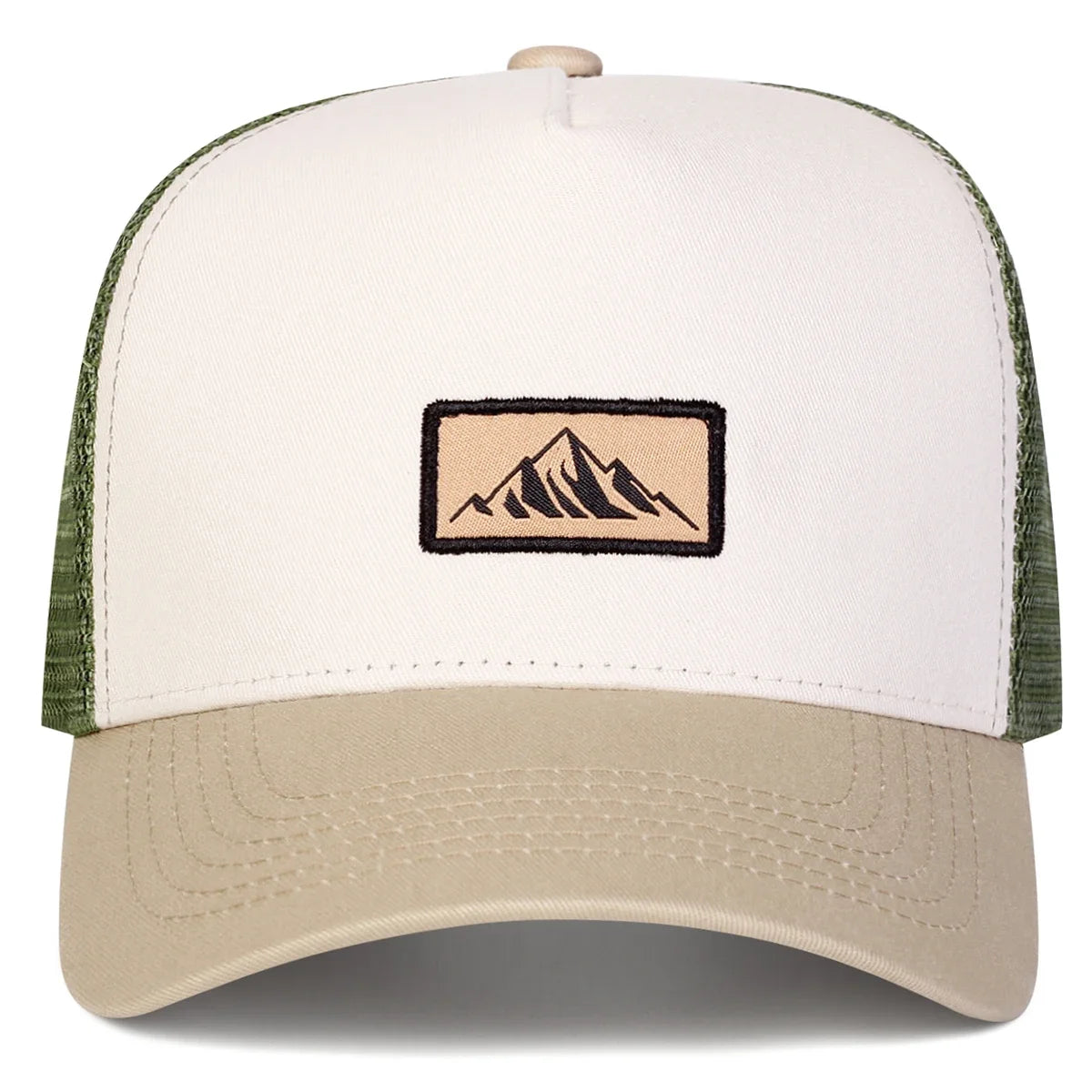 Unisex Mountain Embroidery Baseball Net Caps
