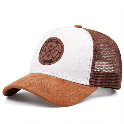 Hot Sale Unisex Cap Enjoy Life Letter Patch Baseball Caps Men Women Trucker Hat