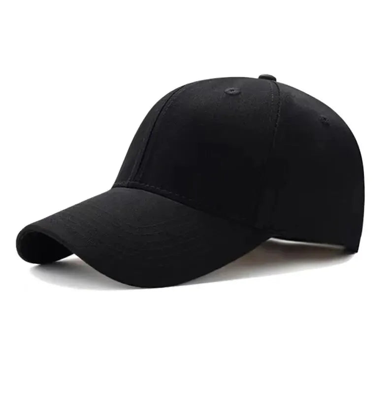 Summer Baseball Cap Pure Cotton Solid Color Cap Fashion Driver Hat Sunshade Four Seasons Hat