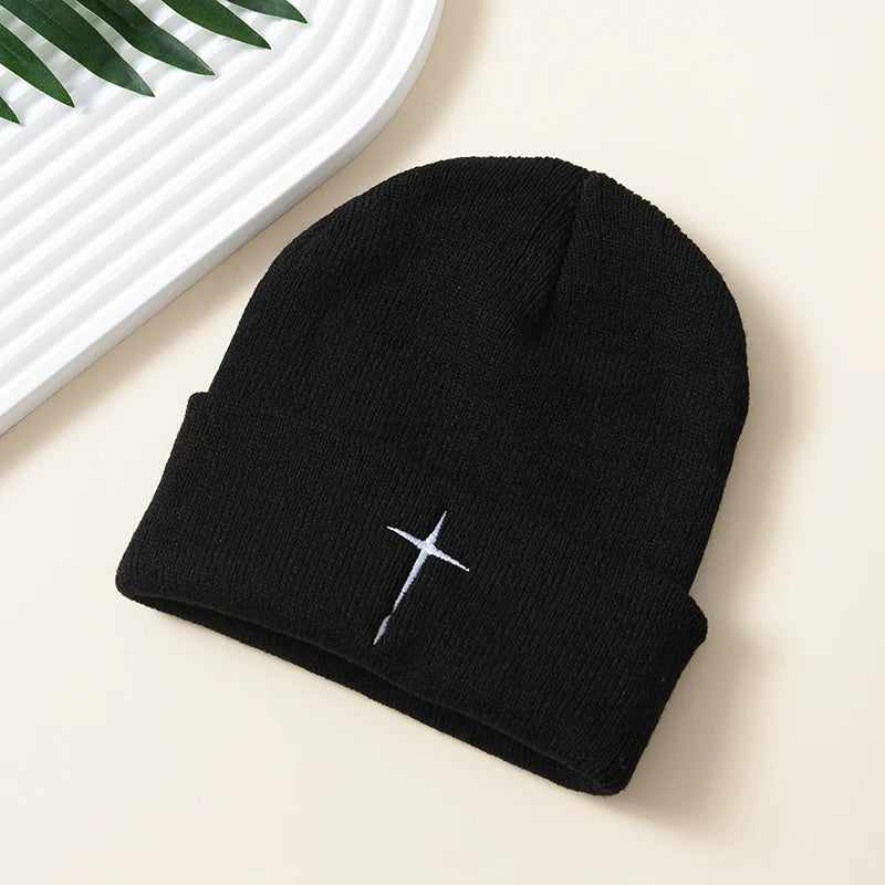 Beanie Hats Winter Knitted Cap Soft Warm Ski Hat Unisex Autumn Winter