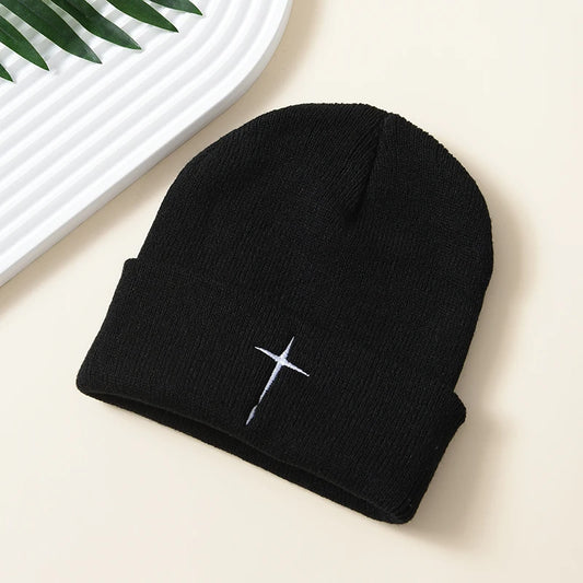 Beanie Hats Winter Knitted Cap Soft Warm Ski Hat Unisex Autumn Winter
