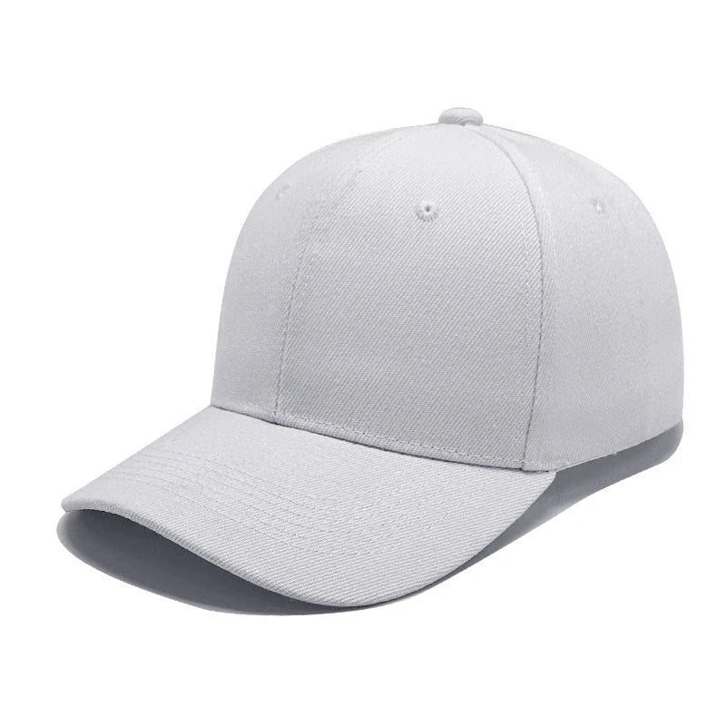 Fashionable Sun Shading Hip-Hop Solid Color Baseball Cap