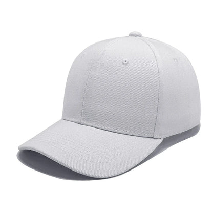 Fashionable Sun Shading Hip-Hop Solid Color Baseball Cap