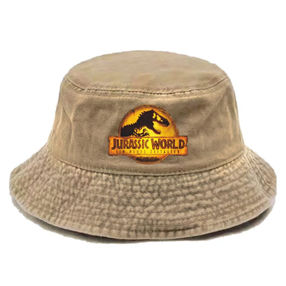 Jurassic World Bob Bucket Hat Distressed Hats Cap Men
