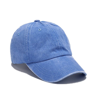 2026 Vintage Washed Denim Baseball Cap 100% Cotton Dad Hat
