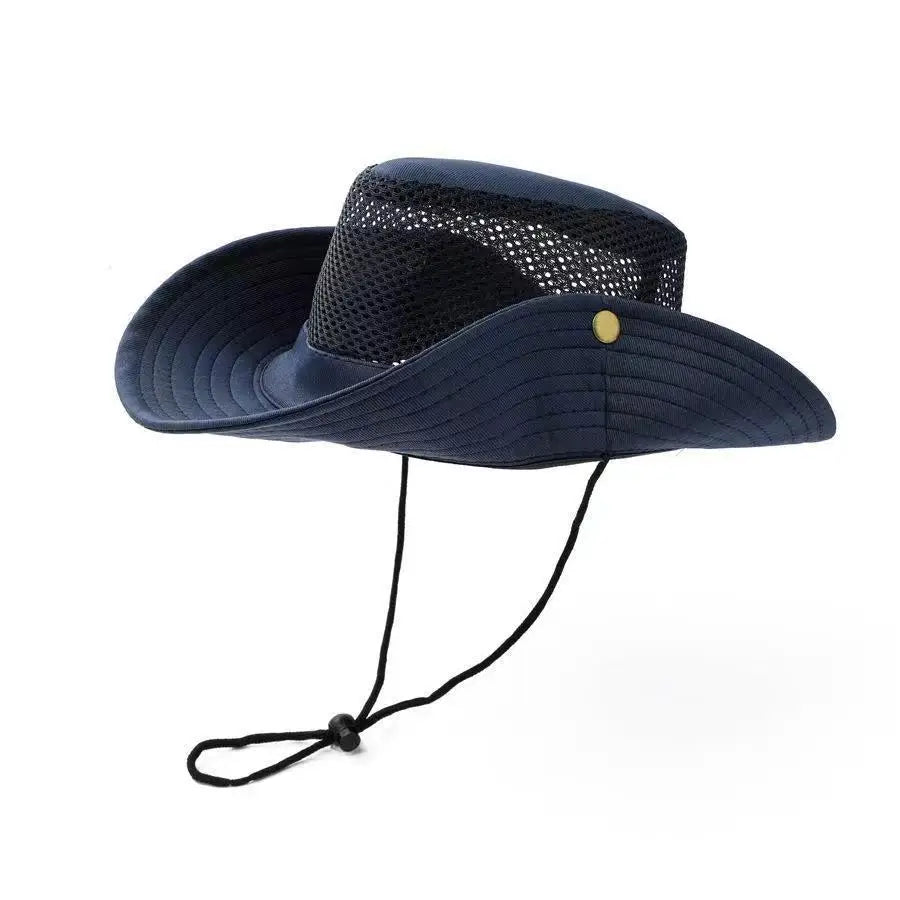 Men's Summer Mesh Breathable Sunscreen Hat Outdoor