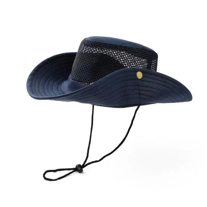 Men's Summer Mesh Breathable Sunscreen Hat Outdoor