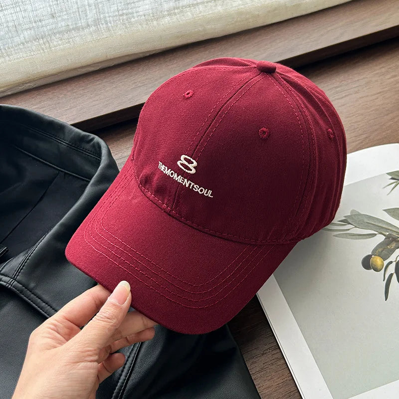 Women Embroidery Letter Baseball Cap