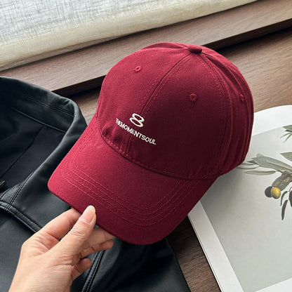 Women Embroidery Letter Baseball Cap