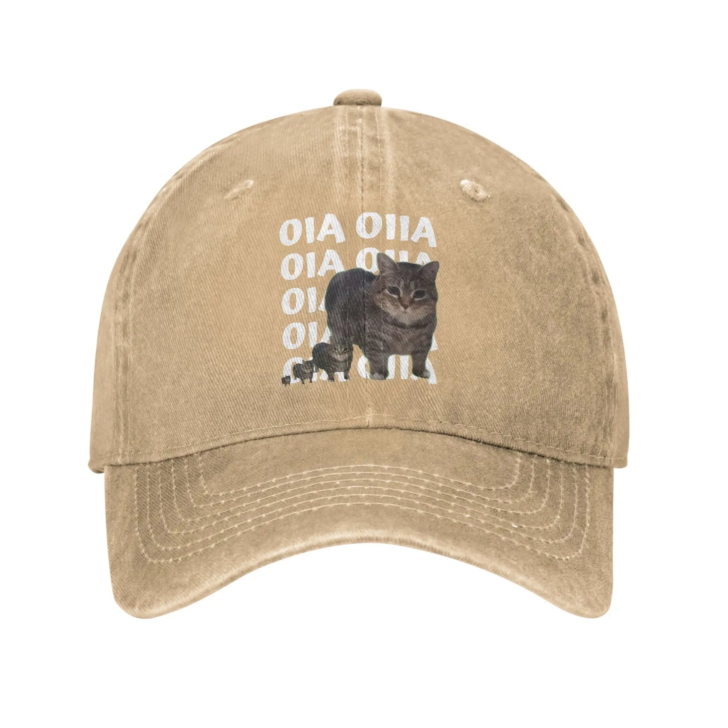 Spinning Cat Meme Men Women Baseball Caps