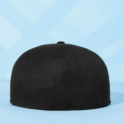 Big Bone Man Plus Size Snapback Caps Adult Flat Peak Hip Hop Fitted Hat Men Women