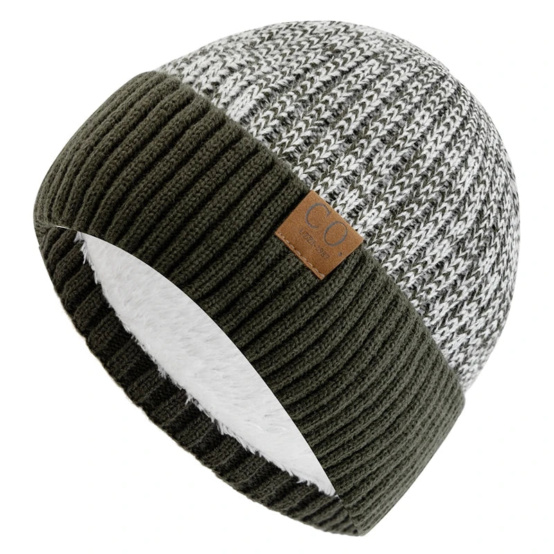New Unisex Two-Tone Winter Hats