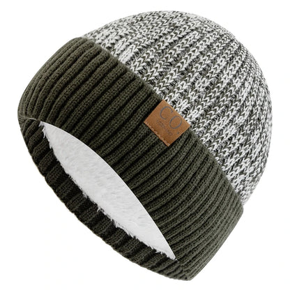 New Unisex Two-Tone Winter Hats