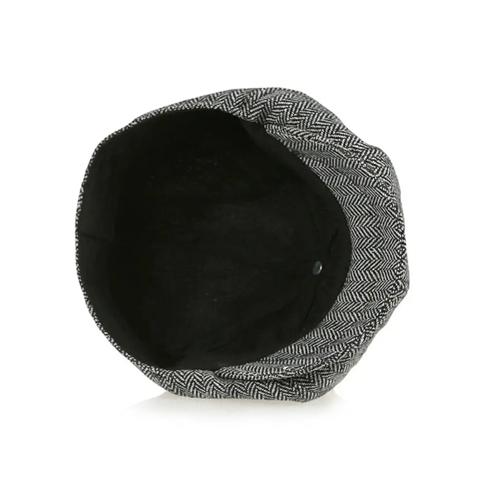New Tweed Kids Beret Cap Vintage Style Cute Retro Newsboy Hat