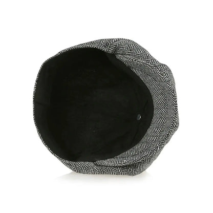 New Tweed Kids Beret Cap Vintage Style Cute Retro Newsboy Hat