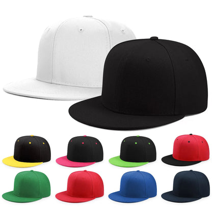 New Hot Sale Cap Plain Snapback Hat High Quality Adult Hip Hop Baseball Cap