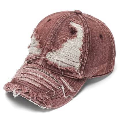 American-Style Retro Denim Baseball Cap