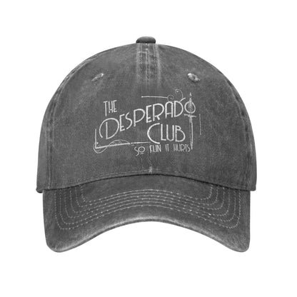 The Desperado Club Sign Sci-Fi Book Washed Baseball Cap