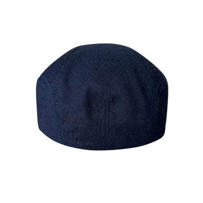 Blue New Flat Cap Linen Men Ivy Newsboy Hats Beret