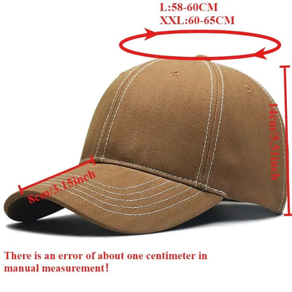 Baseball Cap Denim Jeans Men Women Curve Bill Fitted Hat