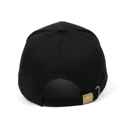 Unisex Cotton Baseball Cap Fashion Dad Polo Embroidery Soft Breathable