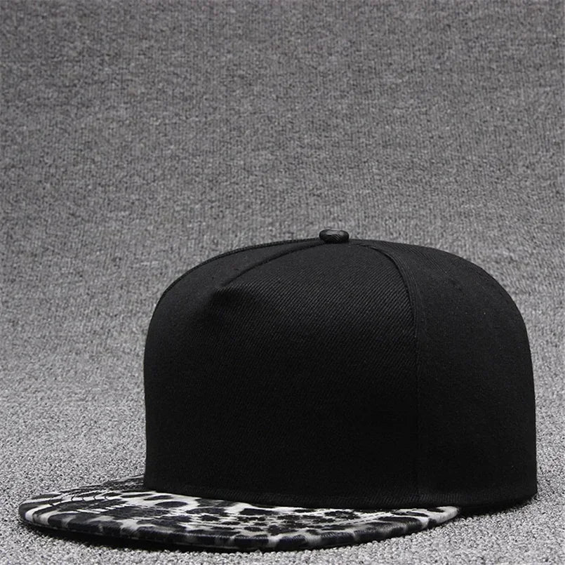 Leopard Snapback Cap Women Hat Autumn