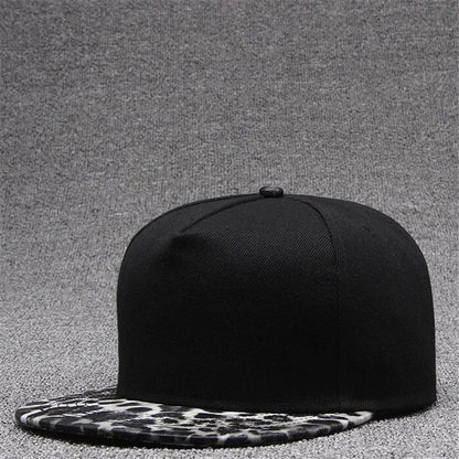 Leopard Snapback Cap Women Hat Autumn