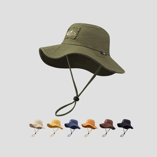 Summer Wide Large Brim Men Women Fisherman Hat