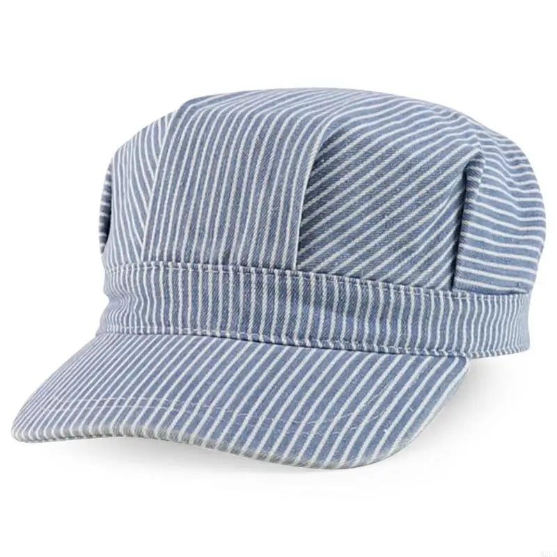 2026 New Premium Stripy Cotton Command Hat For Adult Children