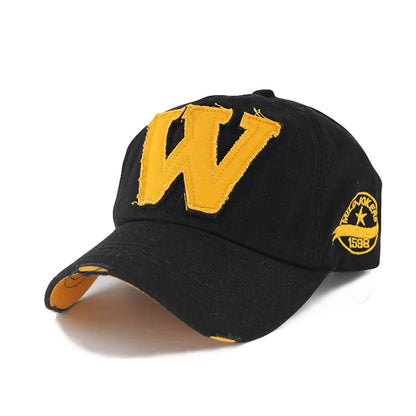 Fashion Summer W Letter Adult Men Baseball Caps Women