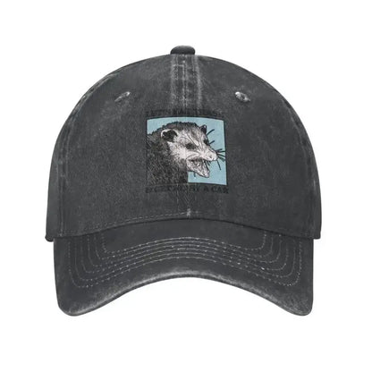 Let's Eat Trash Get Hit By A Car Baseball Cap Hip Hop Women Men's