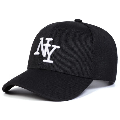 Unisex NY Letter Embroidery Baseball Caps Spring And Autumn Outdoor