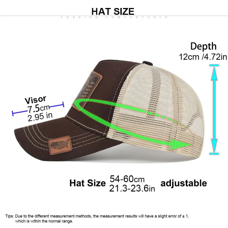 Luxury Animal Baseball Caps Men Women