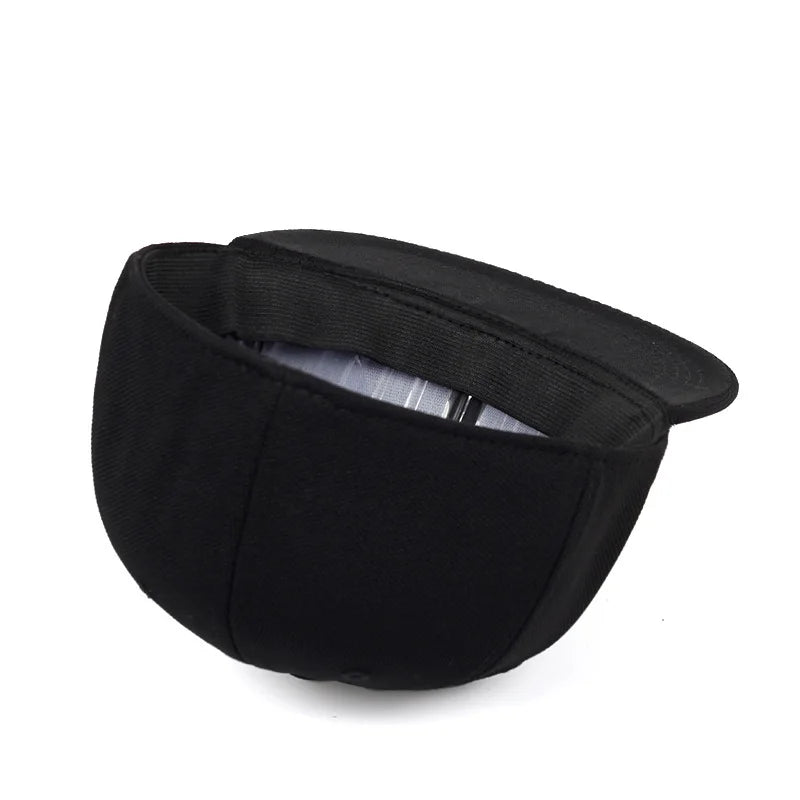 Not Adjustable Back Closed Snapback Caps Men Quality Hip Hop Fitted Hats Adult Solid Color Baseball Hats
