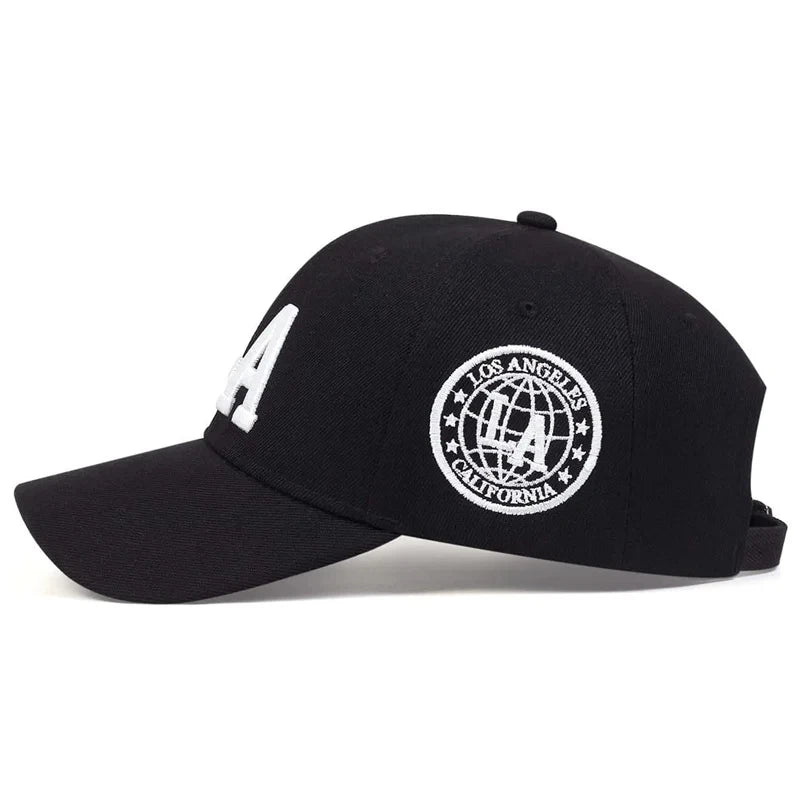 Fashion Cotton LA Embroidery Baseball Caps Spring And Autumn Outdoor