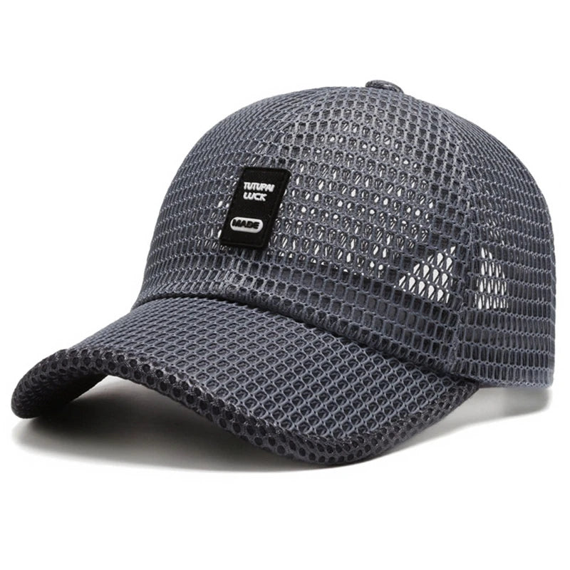 Mesh Fishing Sunhat Summer Baseball Caps