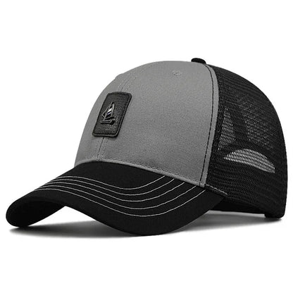 Big Head Man Plus Size Baseball Cap Summer Cotton Mesh