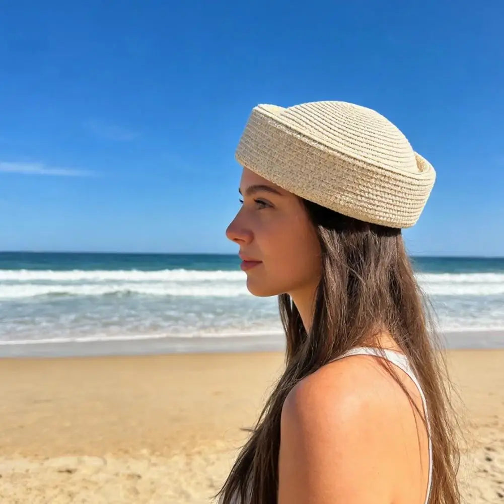 Retro Artistic Painter Breathable Straw Hat 2026 N