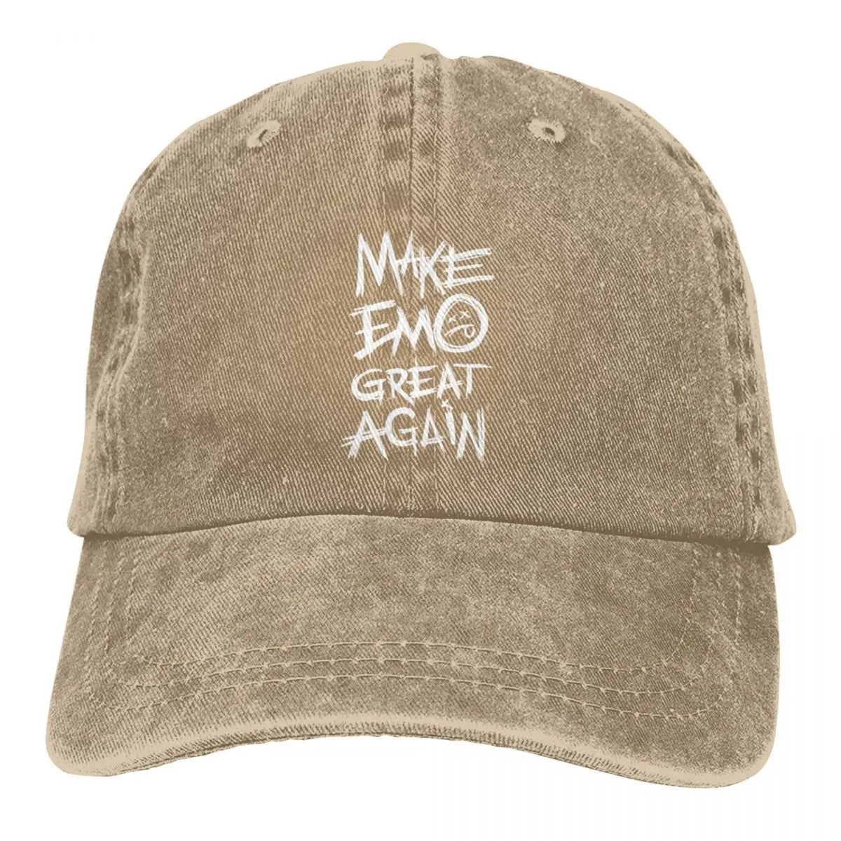 Make Emo Great Again Young Outdoors A Baseball Cap