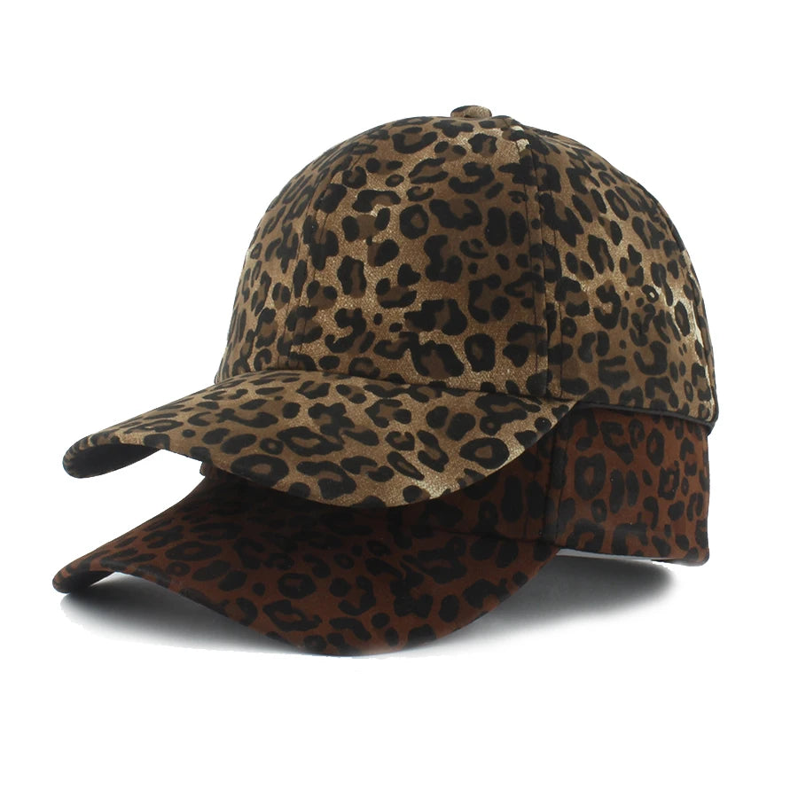 Unisex Leopard Baseball Caps Women And Men Spring Summer